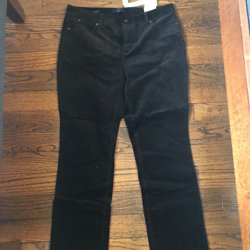Black Corduroy Women’s Pants